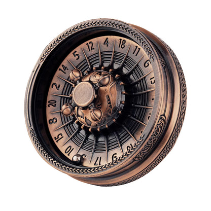 Metal Roulette Dice D&D Rpg Dice Fingertip Gyro Dice Metal Dice for Dungeons and Dragons DND Metal Dice Role Playing Games Dice