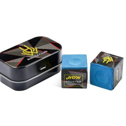 KONLLEN How Pool Cue Chalk Cubes 2-Pack - Table Billiards Stick Bulk Supplies Equipment Accessories - Games Tournaments Bars Home Sports & Hobbies (Oily)